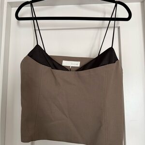 Elegant Brown Women's Top